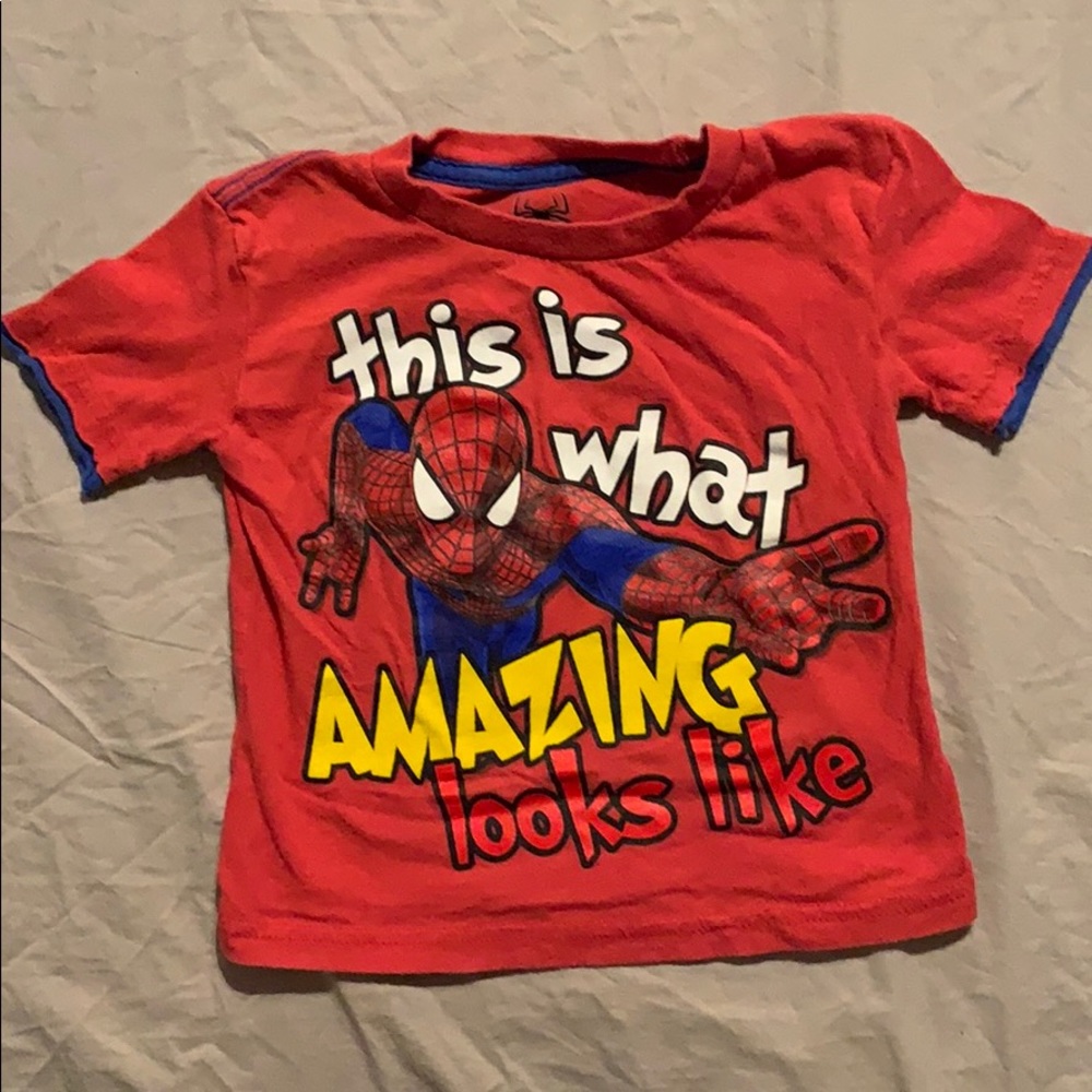 2T Spider-Man tee shirt